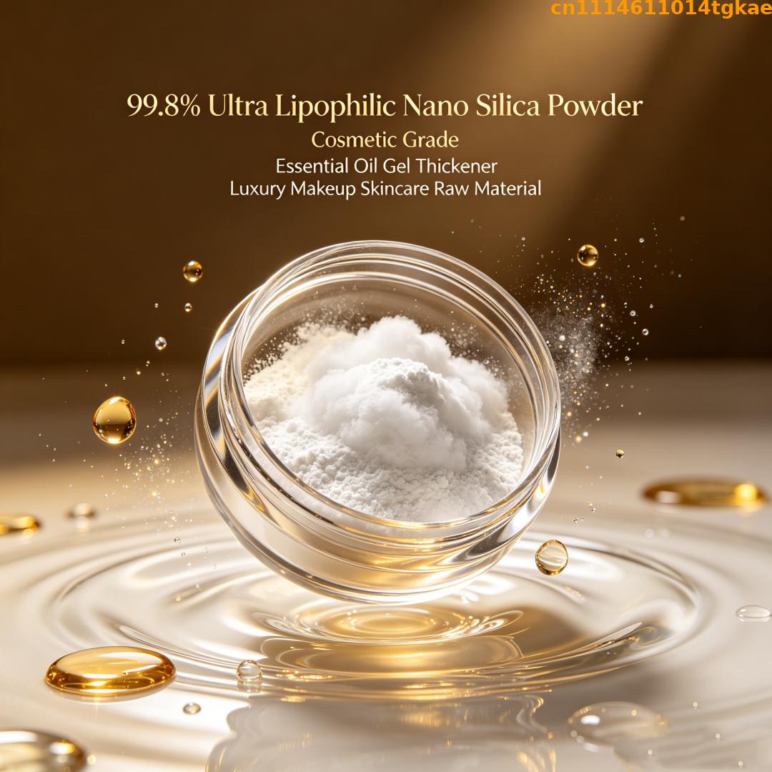 Luxury Skincare Essential - Ультралипофильный нано-силикагель (99,8%), косметический загуститель для