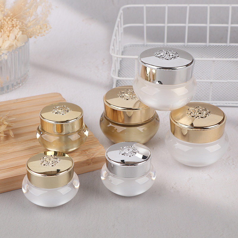 Luxury Skincare Jars - Акриловые пустые дорожные баночки для крема