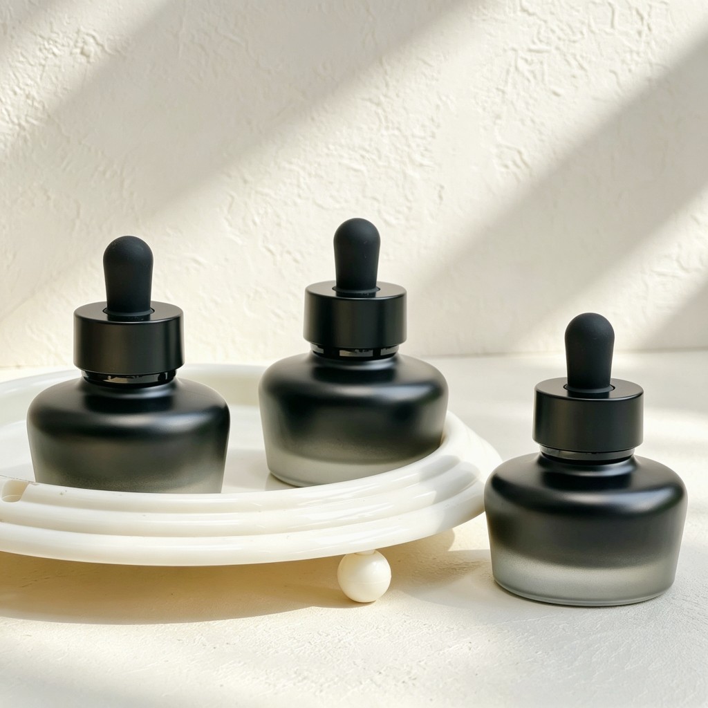 Luxury Skincare Essential - Флакон-капельница из матового стекла 30 мл,