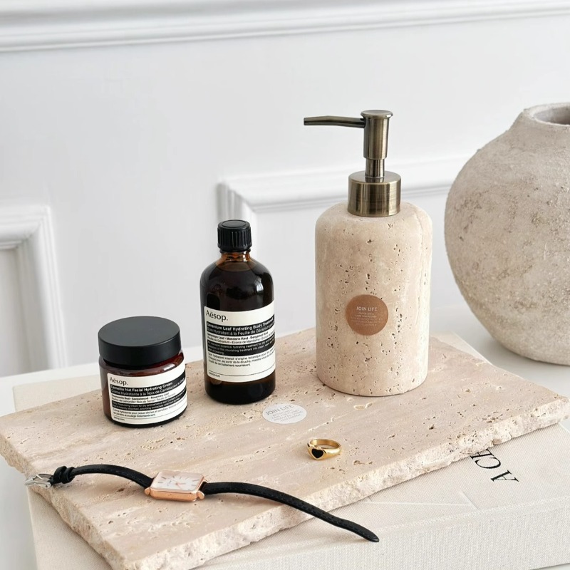 Дозатор лосьона из натуральног – обзор и цена Luxury Skincare Jars